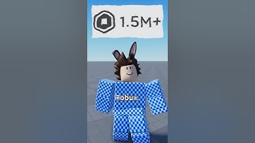 How I Made 1 MILLION Robux... #shorts #roblox