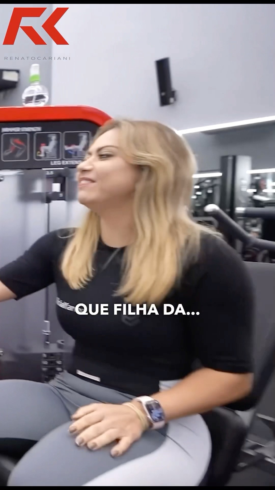 TOGURO CAUSOU COM A TATI DURANTE O TREINO! ? #taticariani #toguro #resenha #zueira #idade #treino