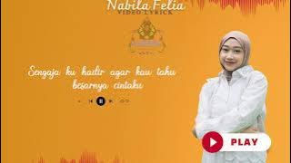 NABILA FELIA   BINGKISAN LUKA LIRIK VIDEO
