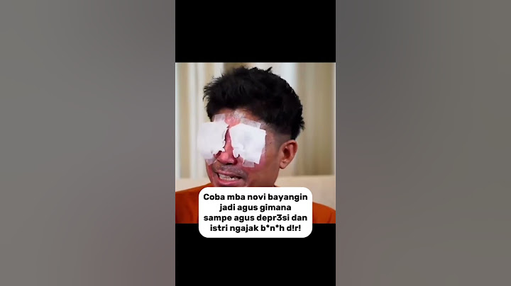 Agus sedih banget. Please jangan hujat lagi netz🙏 #agussalim