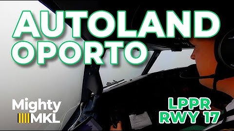 Low visibility CAT II automatic landing runway 17 Oporto (OPO LPPR) and extreme late visual contact.