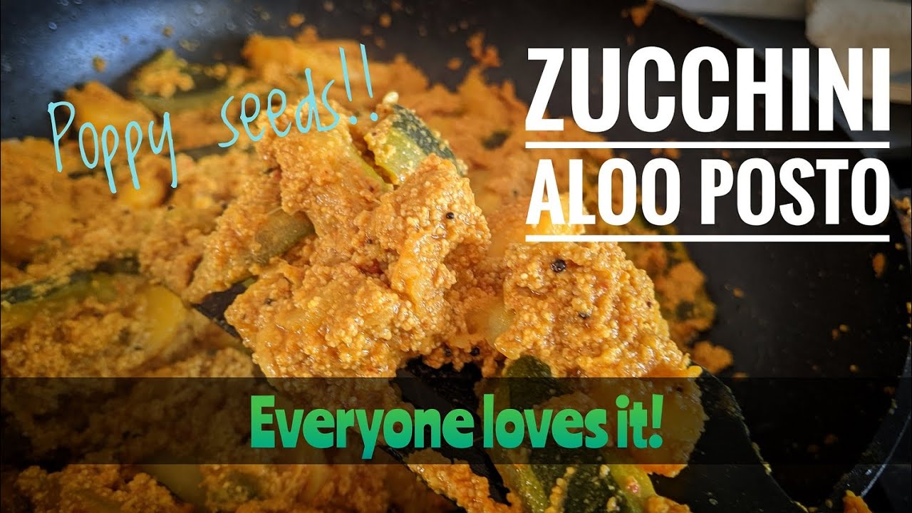 Poppy seeds for the family!! Posto Bengali Recipe | Summer Squash ...