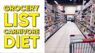 Famous Grocery List for Perfectly Balanced Carnivore Diet | true facts Net Worth