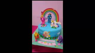 My Little Pony and Rainbow fondant birthday cake screenshot 4