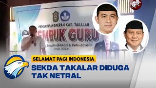 Sekda Takalar Diduga Kampanyekan Prabowo-Gibran
