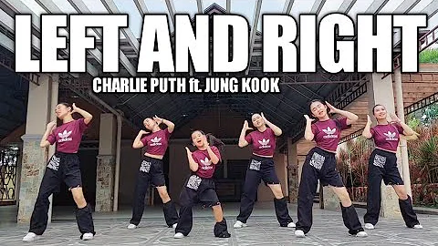 LEFT AND RIGHT (Charlie Puth ft. Jung Kook) |Dj Jonel Sagayno Remix|Dance Workout|Danza Carol Angels