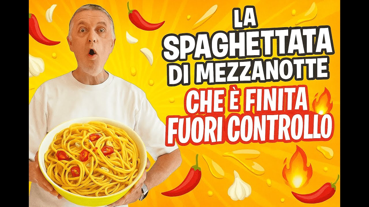 La Spaghettata di Mezzanotte PERFETTA: Aglio, Olio e Peperoncino come si deve!