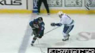 Peter Forsberg Dive vs. Canucks