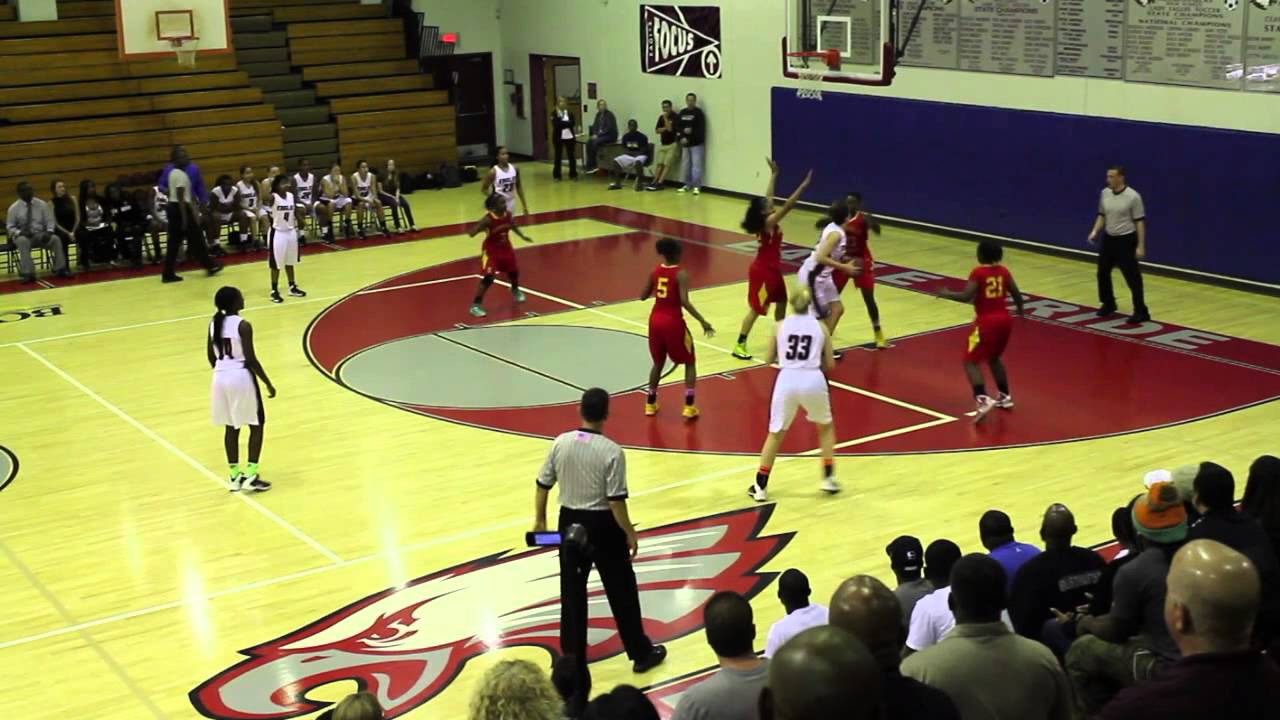 2014 Girls' Basketball Region 3-8A semifinal: Deerfield Beach 47, Douglas 42