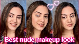 My signature nude makeup look for beginners🌸 Best nude makeup routine for everyday | kp styles
