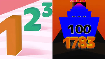 Number Master 🔢 vs Reverse  gameplay  Colour Run walkthrough , iOS Android New Update( part : 2154 )