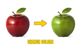 How to Change Object Color in Photoshop SUPER FAST!