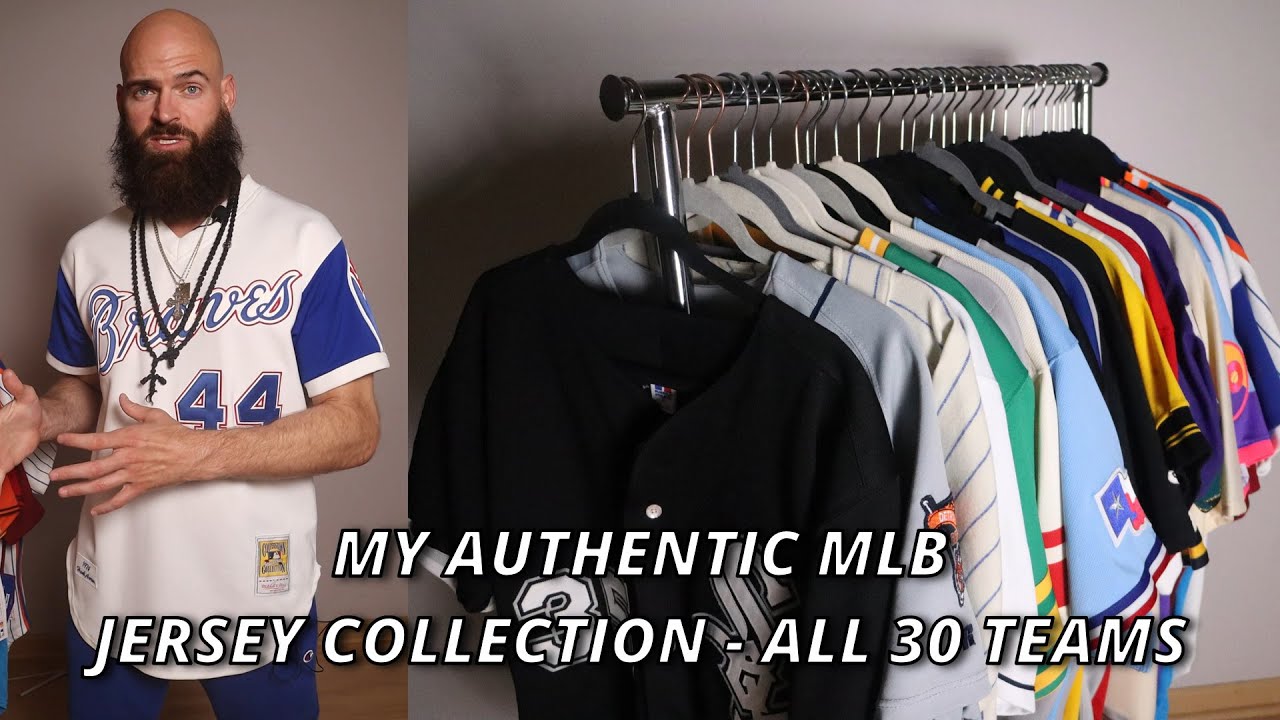 My MLB Jersey Collection - All 30 Teams