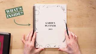 Handmade Garden Planner | An Organized Method for Planting & Harvesting Schedule | Vegetable Seeds