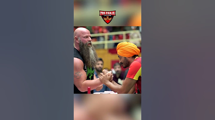 Monster Michael Todd Arm Wrestles with Sikh Arm Wrestler #shorts #armwrestling #viralshorts2022