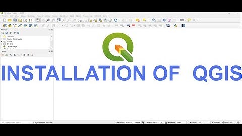 Downloading and installation of QGIS software for Windows