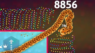 SNAKE IO🐍  1000 GIANT  SNAKE IO vS 💀 MONSTER  PRO KRUGER EPIC SNAKE IO 🐍 BEST / FUNNY GAMEPLAY !