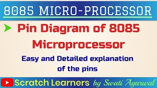 Pin Diagram of 8085 | 8085 pin diagram | 8085 pin description | 8085 Microprocessor