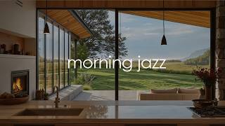 Gentle Morning Jazz In A Sunlit Kitchen | Soft Jazz For Reading, Deep Focus & Peaceful Work