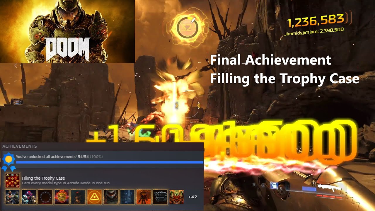DooM 2016. Final achievement, Filling the Trophy Case - YouTube