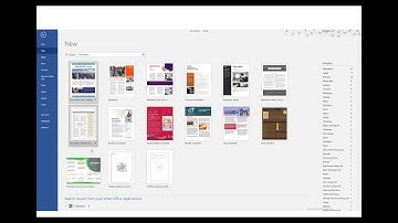 Where To Find Resume Templates On Microsoft Word