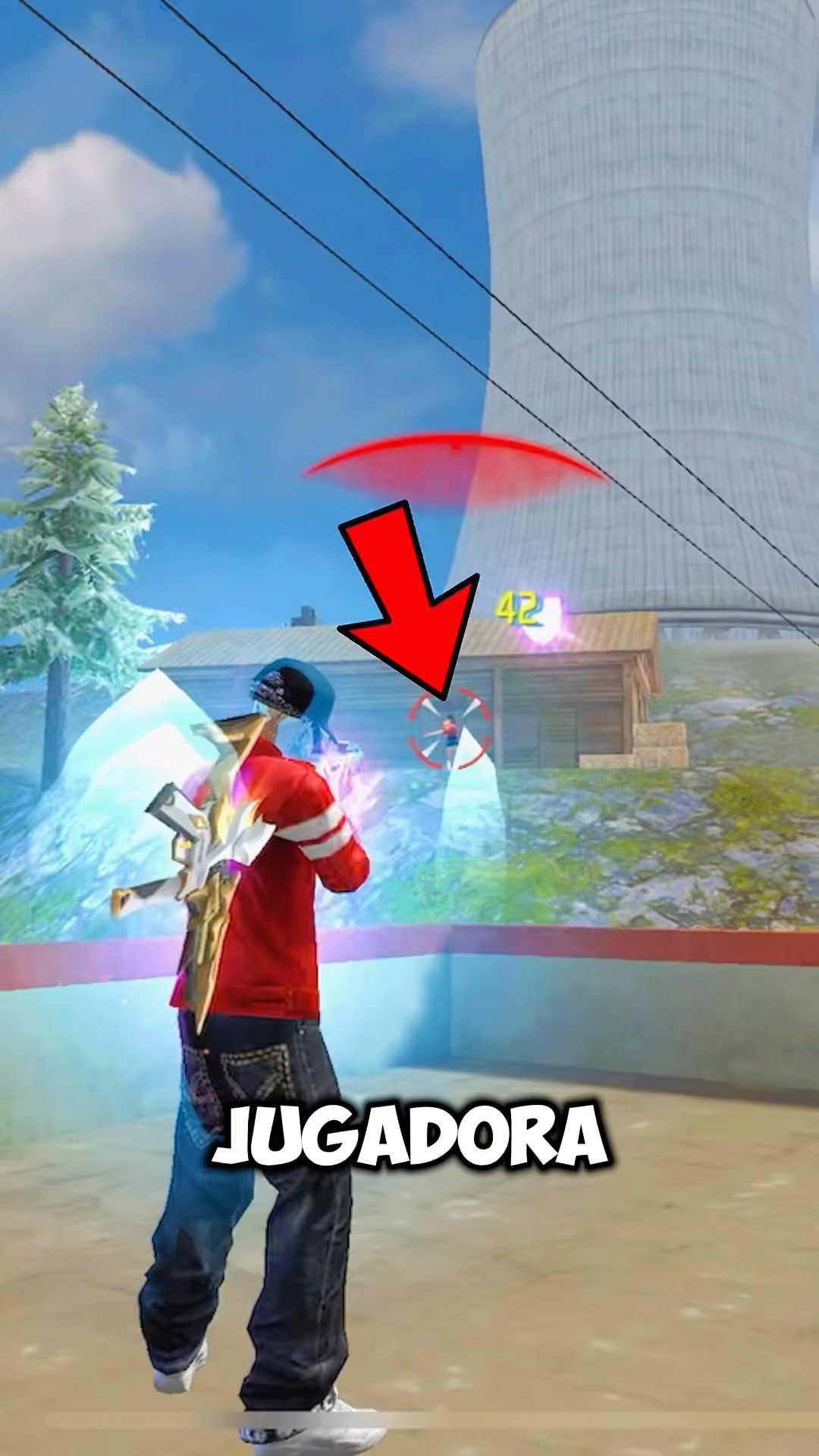 ELIMINE A ESTA JUGADORA CON ESTA JUGADA ? - #freefire