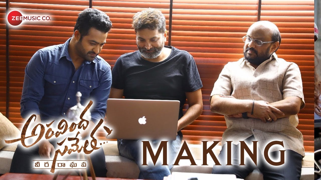 Aravindha Sametha Movie Making | Jr. NTR, Pooja Hegde | Trivikram