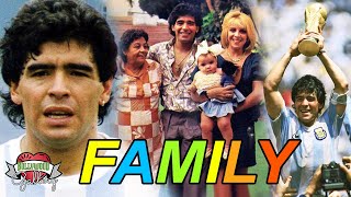 Diego Maradona Family With Parents, Wife, Son, Daughter, Brother and Sister Information