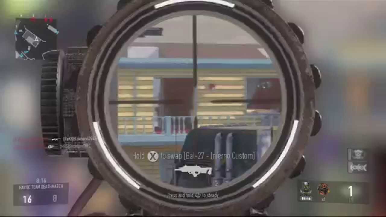 COD AW (Havoc DLC) First Game on Sideshow YouTube