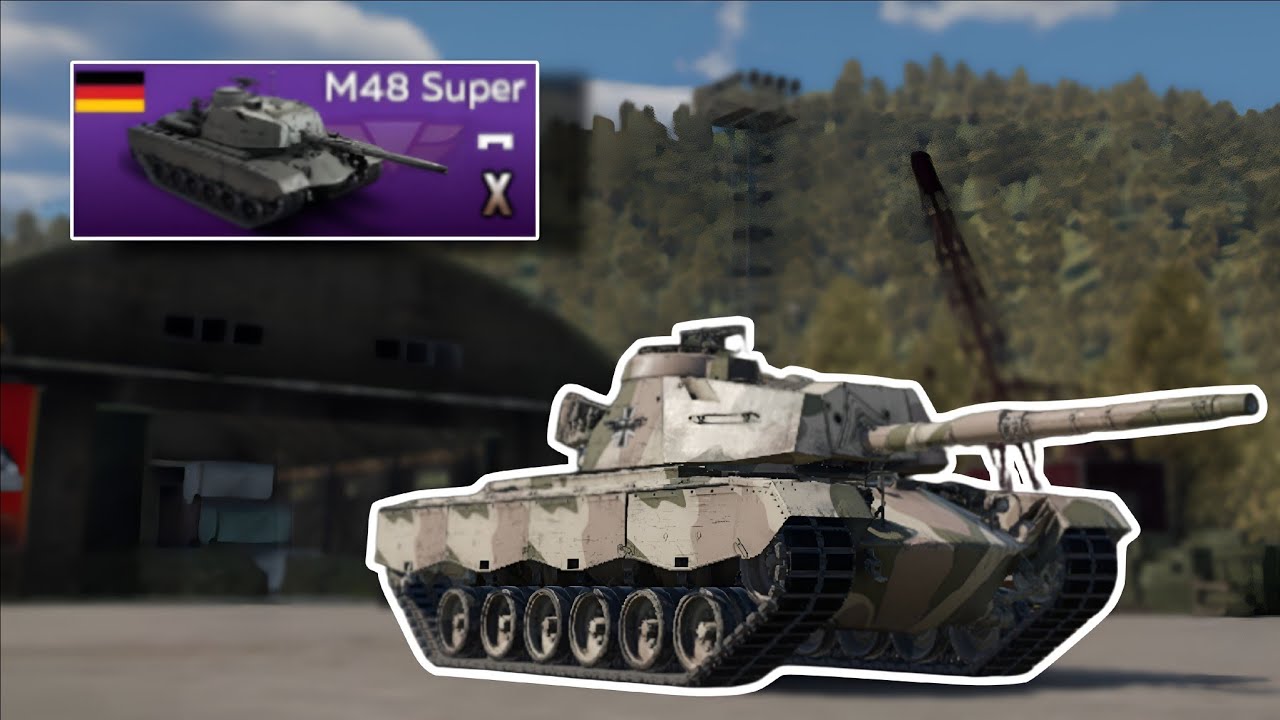 War Thunder Mobile | M48 Super 