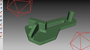 How To Reverse Engineer A Curved Metal Bracket From A 3D Scan