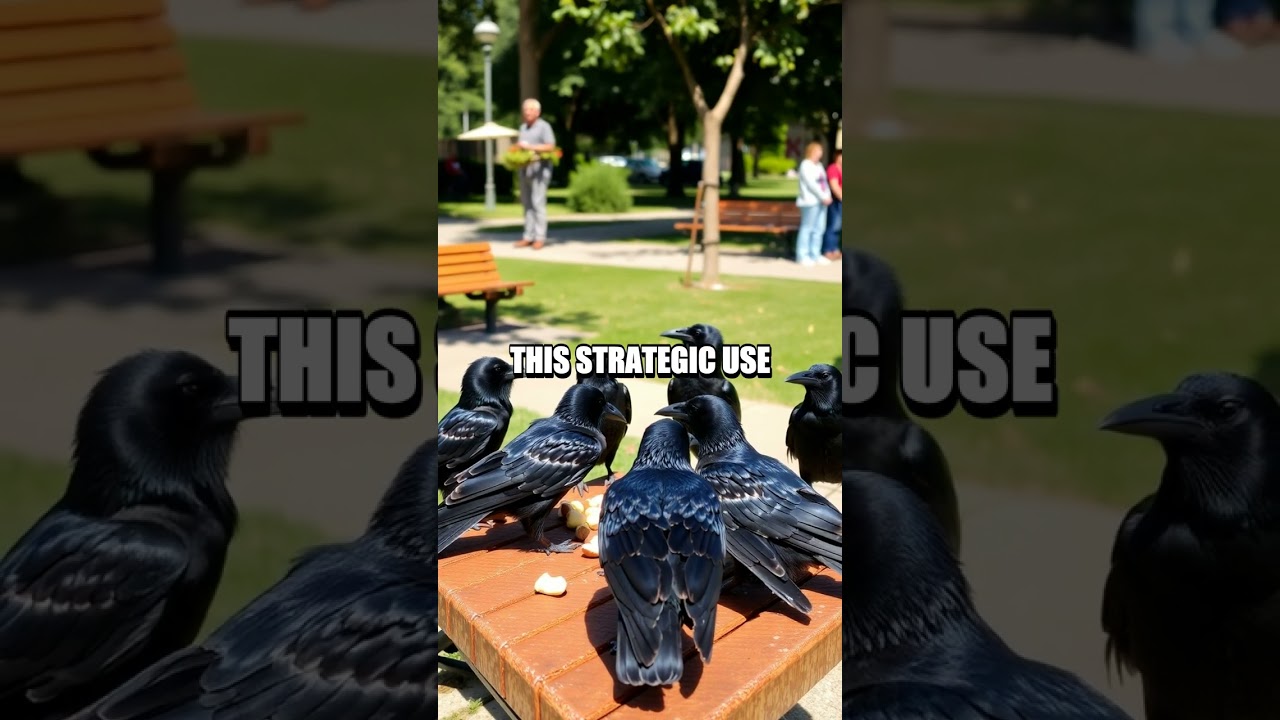 The Puzzling Strategy of the Carrion Crow