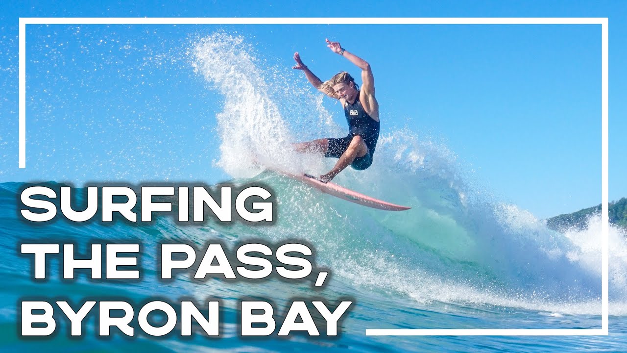 Surfing The Pass Byron Bay, Australia 🌊 (Longboarding