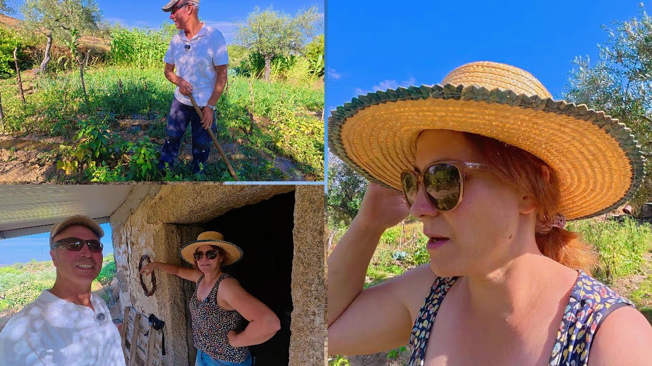 Regressamos há aldeia #COMO ENCONTRAMOS A HORTA