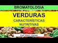 Verduras: Características nutricionales