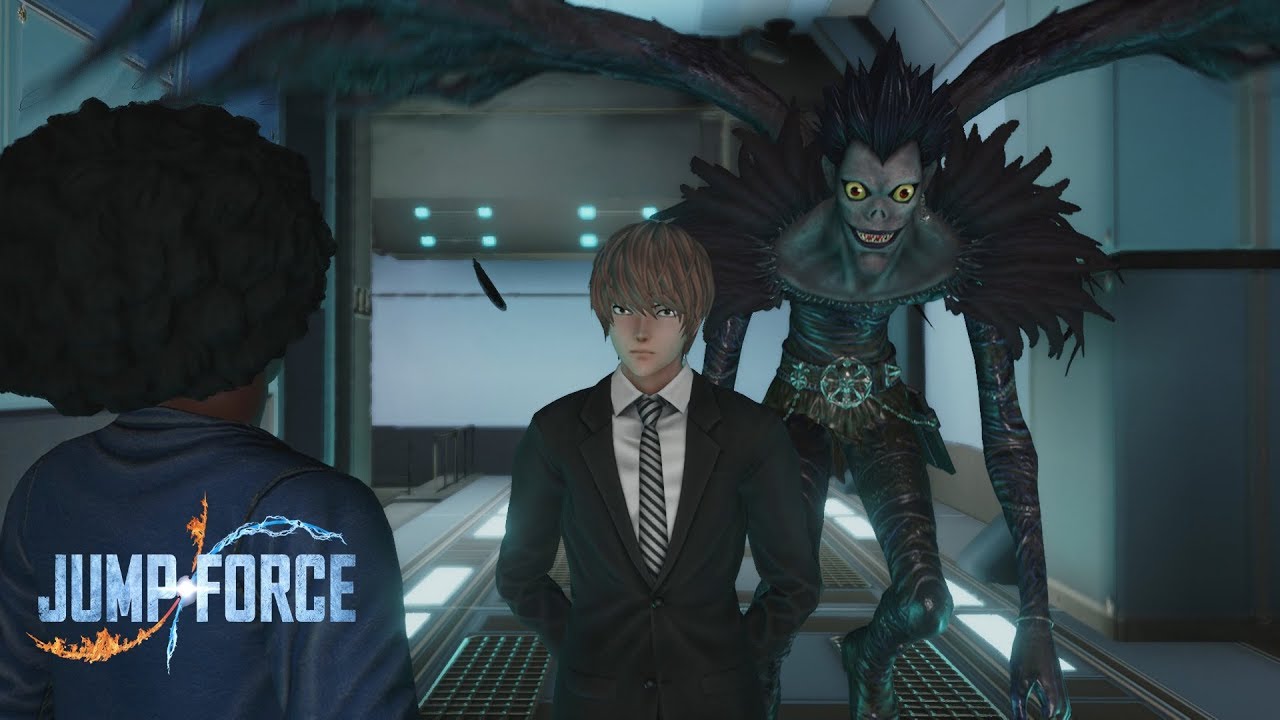 Jump Force Light Yagami And Ryuk Appear 1080p 60fps Hd Youtube