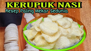 Thumbnail of CARA BIKIN KERUPUK NASI TERMEKAR  |  PALING SIMPEL | GARING DAN RENYAH