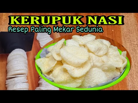 Cara Membuat Kerupuk Dari Beras
