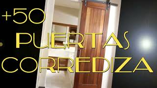 +50 Puertas CORREDIZAS bonitas PARA tu CaSa (s corredizas para salas comedor estudios dormitorios)