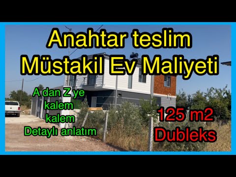 Video: Anahtar teslimi gazbeton ev inşa etmenin maliyeti