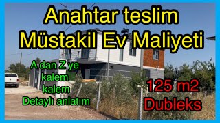 Anahtar teslim müstakil ev maliyeti