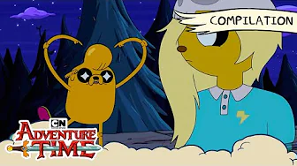 Jake Discovers a New Skateboarding Hobby | Funny Adventure Time Moments