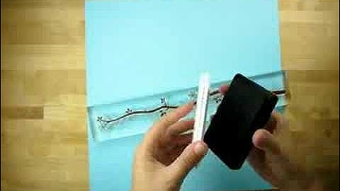 Using BIG Clear Design Border Stamps