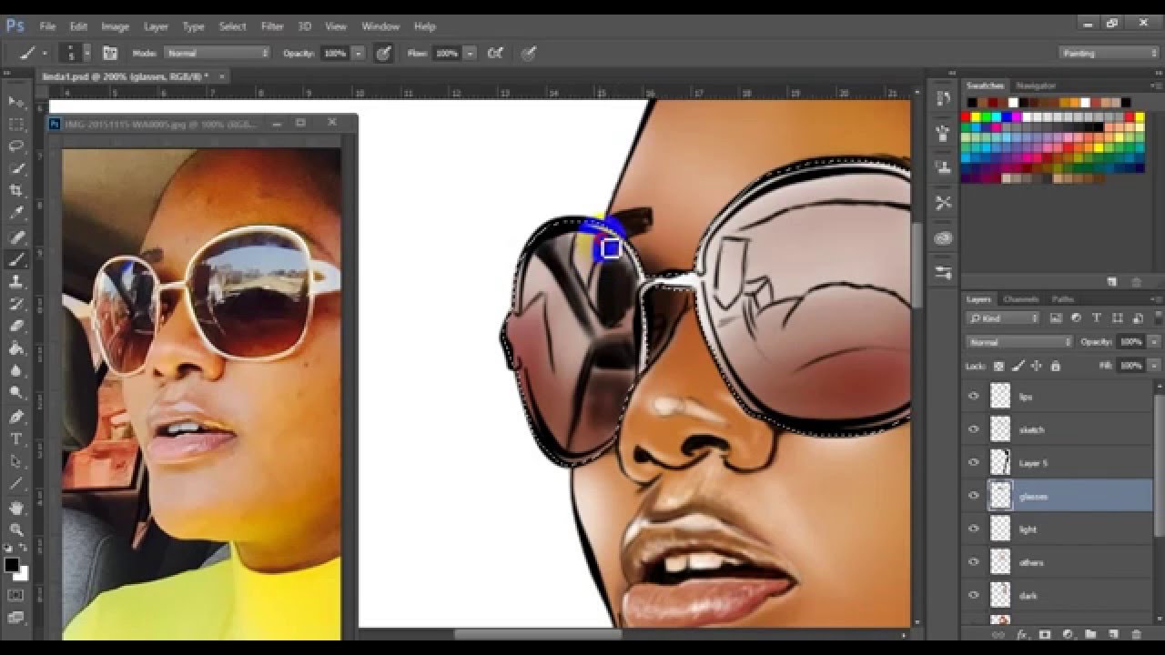 best realistic digital painting tutorial (Photoshop tutorial) - YouTube