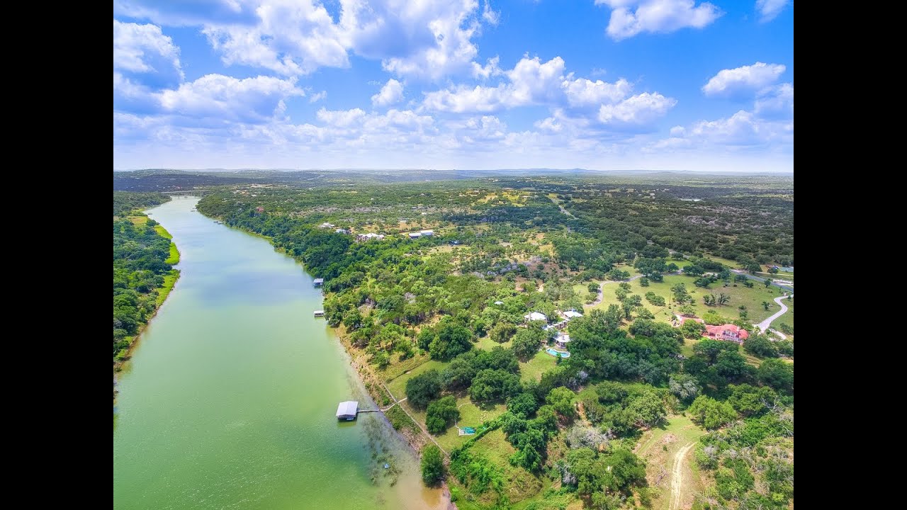 Tranquil Waterfront Estate on the Pedernales River YouTube