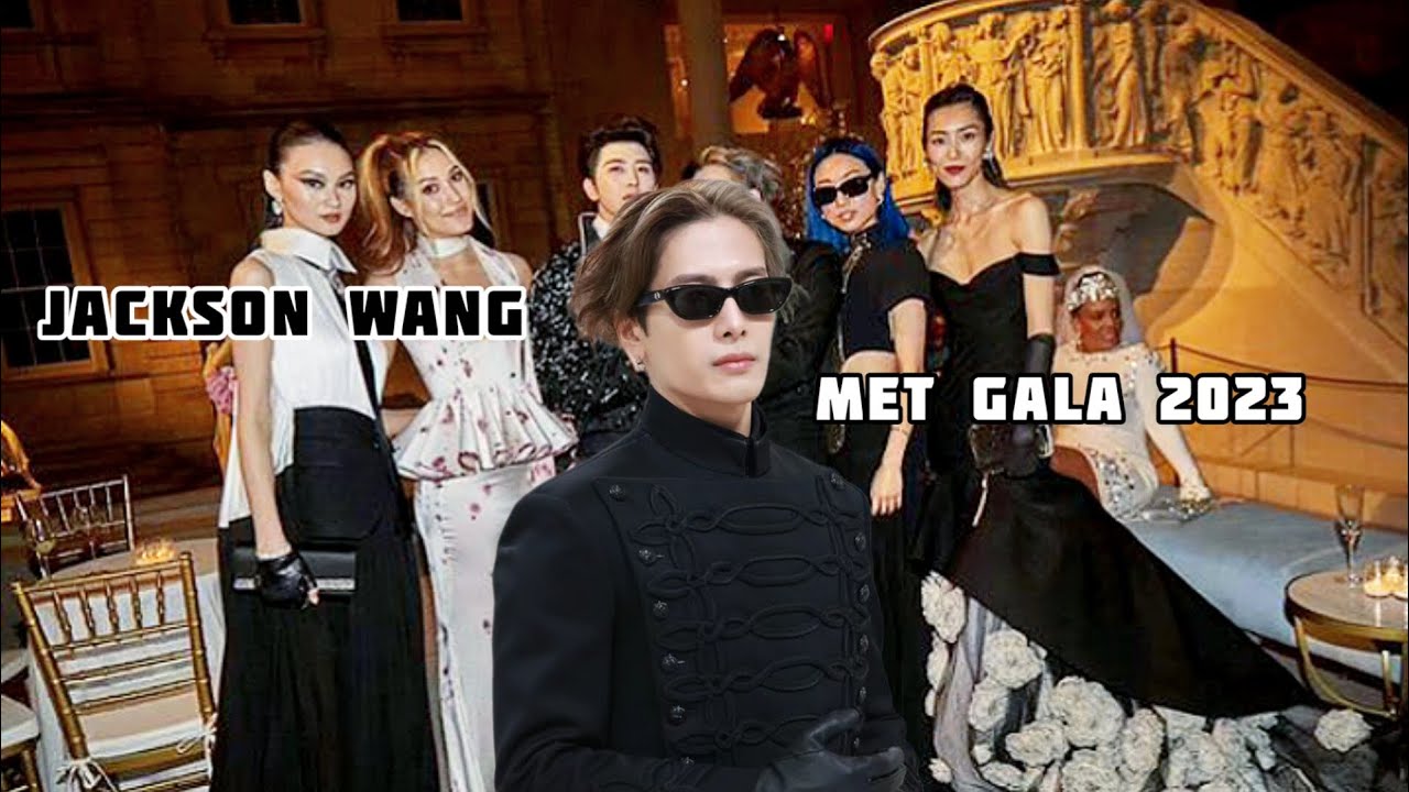 jackson wang's debut in met gala 2023 #jacksonwang #metgala2023 