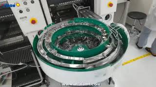 SMT Multi-Track Vibratory Feeder Bowl for Component Handling