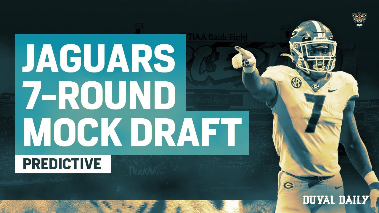 2 Weeks Out 2022 7Round Predictive Jaguars Mock Draft YouTube