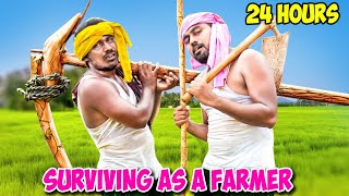 Living as a FARMER for 24 HOURS Challenge