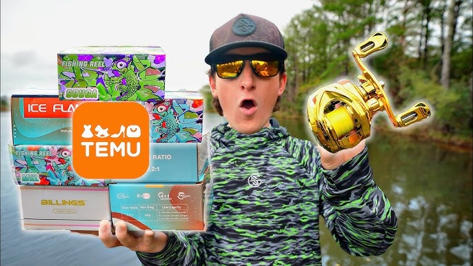 I tested these TEMU fishing reels so you don't have to *Giveaway* 